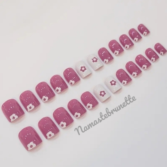 2/$16 Floral Press On Nails - Picture 6 of 16